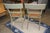 Vintage Pair Green Hitchcock Style Painted / Stenciled Dining or Side Chairs With Cane Seats For Sale - Image 18 of 18