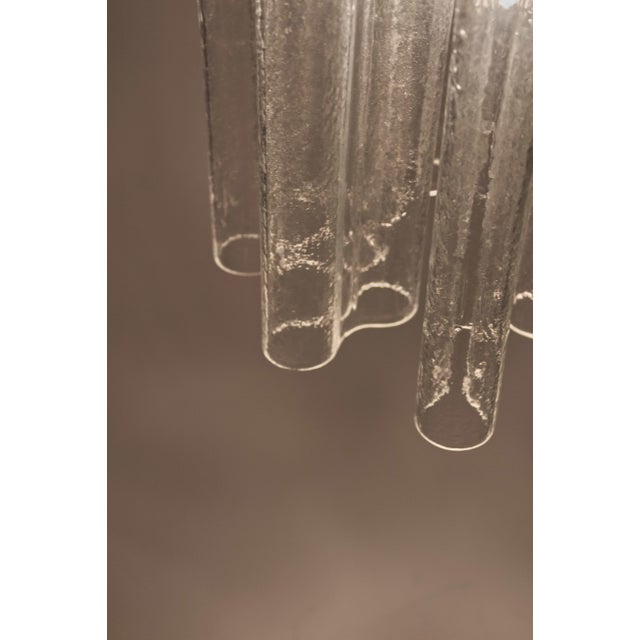 Venini Infinity Pendant in Hand-Blown Corteccia Murano Glass, Italy, 1960s For Sale - Image 10 of 11