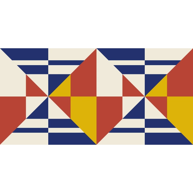 Not Yet Made - Made To Order "Modern Nautical Blue Block C" Geometric Fine Art Print by Melinda Cox 30" X 30" For Sale - Image 5 of 5