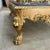 1980s Vintage French Black Marble Rococo Style Coffee Table with Lion Motif For Sale - Image 10 of 11