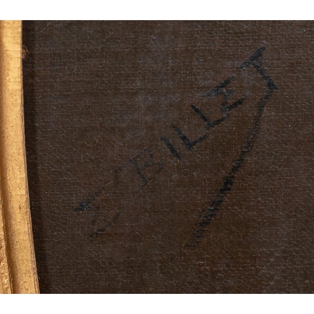 Etienne Billet Portrait of William H. Fitch, Oil on Canvas For Sale In New York - Image 6 of 9