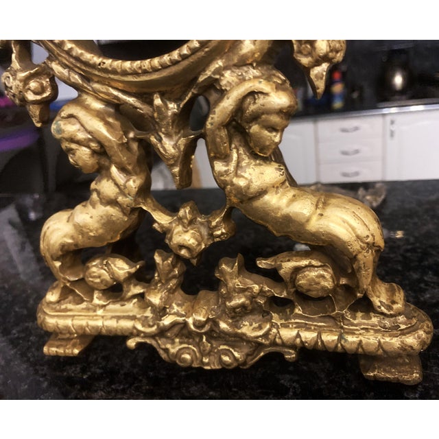 19th Century Brass Clock Casing, in Very Good conditions. Designed before 1890