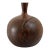 Mid 20th Century Signed Oregon Black Walnut Weed Pot For Sale