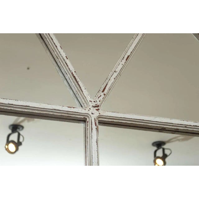 Late 19th Century Late 19th Century English White Painted Industrial Windows - A Pair For Sale - Image 5 of 8