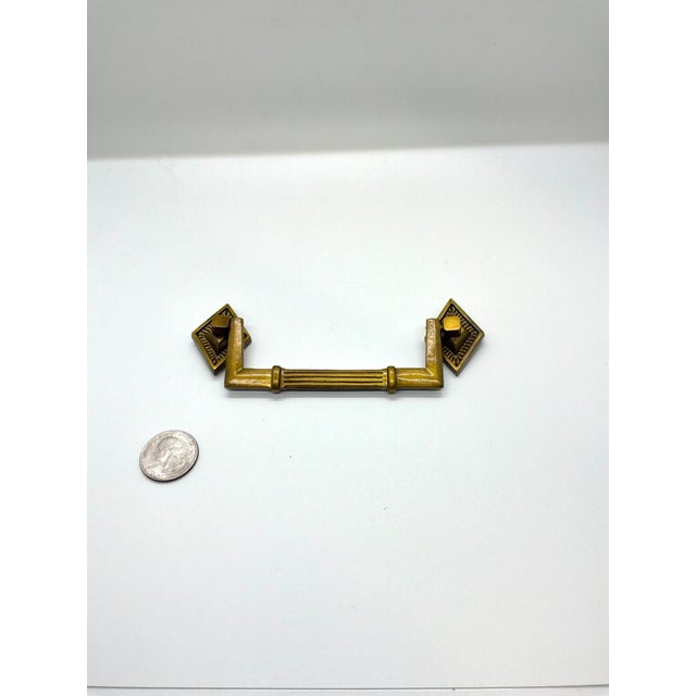 Traditional Henredon Pull Antique Brass For Sale - Image 3 of 3