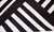 Textile Contemporary Classic Striped Black and White Rug by Doris Leslie Blau For Sale - Image 7 of 7