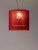 Red moaré xl pendant lamp by antoni arola dimensions: d 83 x h 81 cm materials: metal, polyester. Available in other...