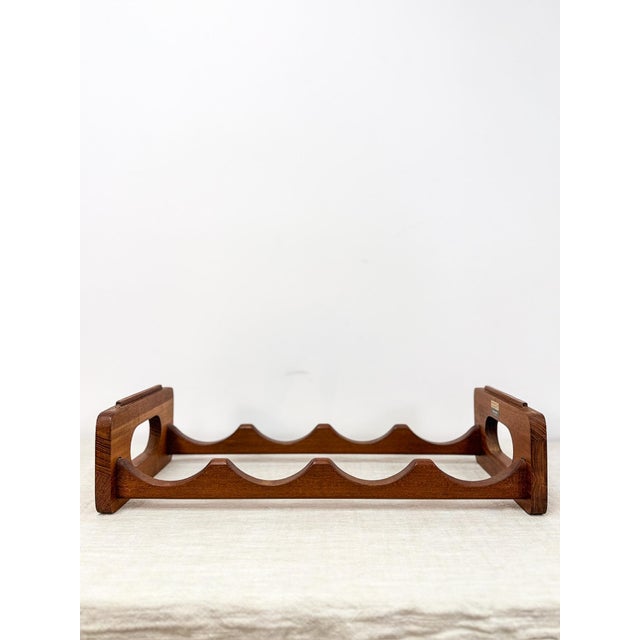 Vintage Selandia Designs Teak 12-Bottle Modular Wine Rack Danish Designs For Sale - Image 11 of 12
