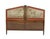 Antique Padded Headboard with Gold Lacquered Profiles, 1950s For Sale - Image 6 of 6