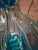 Mid-Century Modern Blue Murano Glass Table Lamps Designed by Segues For Sale - Image 10 of 12