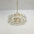 Small Mid-Century Brutalist Chandelier with Crystal Pieces from Palwa, 1970s For Sale - Image 9 of 9