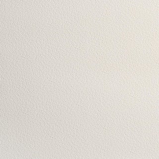 Schumacher Textured Vegan Leather Fabric In Ivory For Sale