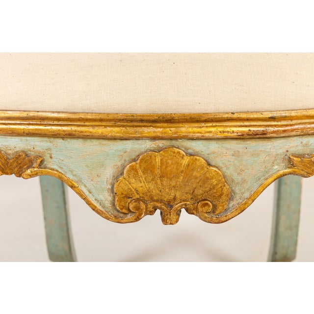 Set of Antique Italian Painted Chairs, 1700s For Sale - Image 6 of 14