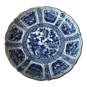 Chinese Porcelain Kraak Blue and White 'Grasshopper' Bowl
