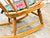 Handcrafted Rocking Chair, Vintage For Sale - Image 11 of 12