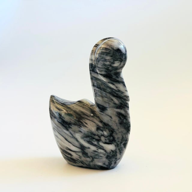 Late 20th Century Vintage Onyx Pelican - Made in Mexico For Sale - Image 5 of 10