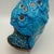 Brutalist Fat Lava Blue Turquoise Ceramic Vase by Charles Cart, Vallauris, France, 1960s For Sale - Image 11 of 15