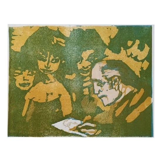 Mino Maccari, The Illustrator, Artist Proof, 20th Century, Lithograph For Sale