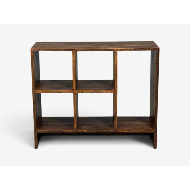 Pierre Jeanneret, 5-Hole File Rack or Bookcase, Teak, Chandigarh, 1960s For Sale In New York - Image 6 of 10