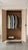 Vintage Parisian Wardrobe in Fir, 1950s For Sale - Image 3 of 4