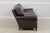 1990s Hancock & Moore 3 Seat Leather Loveseat Sofa For Sale - Image 5 of 16
