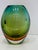 Glass Vintage Sommerso Murano Glass Vase For Sale - Image 7 of 8