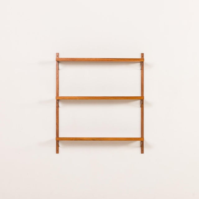 Mid-Century Teak Shelving Unit, Denmark, 1970s For Sale - Image 4 of 11