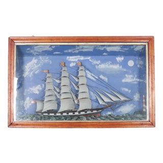 Late 19th Century Cornish Diorama of Queen Anne, 1890s For Sale