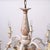Ceramic Ceramic 6-Arm Chandelier with Floral Decorations, 1960s For Sale - Image 7 of 18