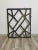 Vintage Metal Lattice Frame For Sale - Image 3 of 5