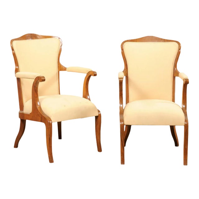 Early to Mid 20th Century French Fauteuils - A Pair For Sale