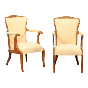 Early to Mid 20th Century French Fauteuils - A Pair