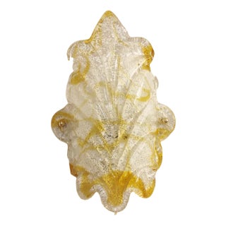 Murano Crystal Wall Light, Italy, 1960s For Sale