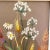 Vintage Mid-Century Daisy Crewel Art For Sale - Image 4 of 7