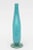 Turquoise Vintage Murano Barovier E Toso Turquoise Glass Bottle or Vase With Gold Droplets, 60's For Sale - Image 8 of 9