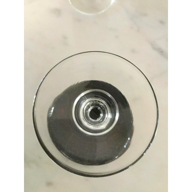 Glass Vintage Cristal d'Arque-Durand Roemer Glasses- Set of 6 For Sale - Image 7 of 8