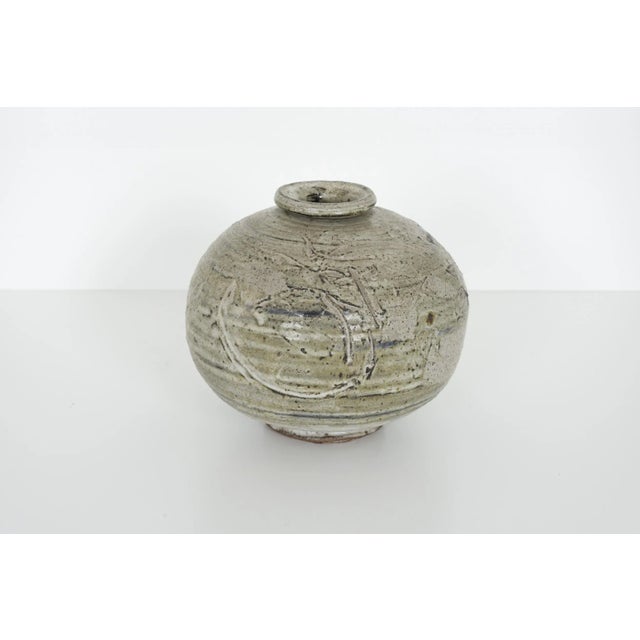 1960s Early Peter Voulkus Ceramic Vase For Sale - Image 4 of 8