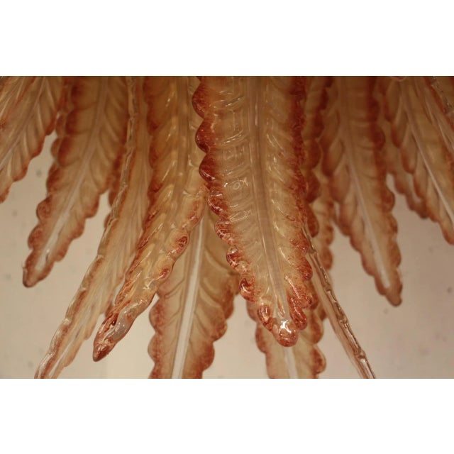 Murano Glass Chandelier, 1970s For Sale - Image 10 of 18