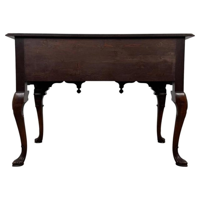 Brown 20th Century Figured Burr Walnut Writing Table For Sale - Image 8 of 12
