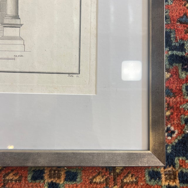 Framed 18th Century Neoclassical Architecture Print For Sale - Image 4 of 5