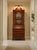 18th-Century Venetian Style Red & Gold Chinoiserie Bureau Cabinet For Sale - Image 11 of 12