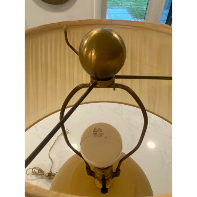 1970s Cream Coronet Lamp For Sale - Image 4 of 6