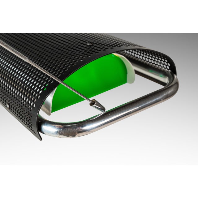 1960s Mid-Century Modern Industrial Omi "Eyeshade" Adjustable Floor Lamp W/ Swingarm Light by George Nelson for Koch & Lowy For Sale - Image 9 of 13