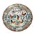 Vintage Decorate Famille Plate Guangcai Cantonese Painting Roosters Porcelain Plate For Sale