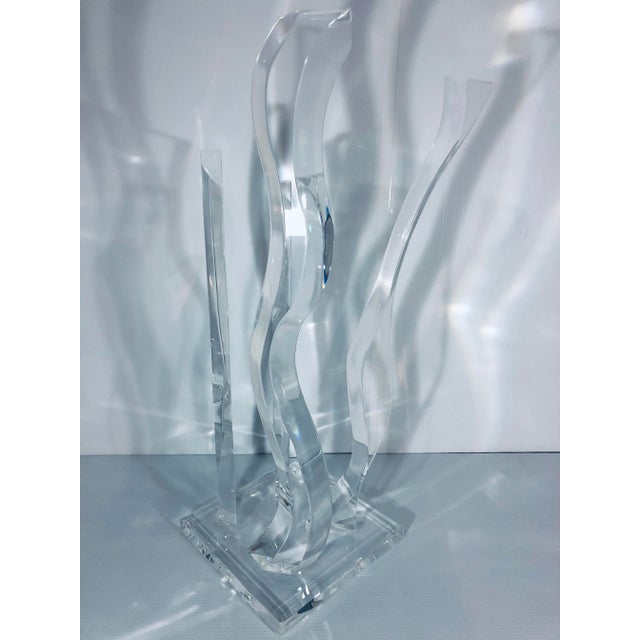 Hivo Van Teal Lucite Sculpture, 1970s For Sale In Miami - Image 6 of 13