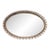 Vintage Ornate Vanity Tray or Standing Mirror With a Gold Filigree Frame and Feet For Sale