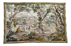 French Jacquard Tapestry, 1980s