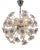 Dandelion Chandelier from Preciosa, 1970s For Sale