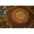 Brown 1920s Brown Medallion Antique Chinese Peking Rug 2' X 2' Round Wool Carpet For Sale - Image 8 of 9