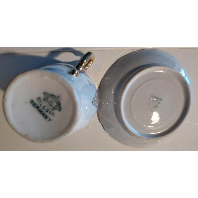 Vintage Silesian Coffee Set, 1920, Set of 14 For Sale - Image 4 of 14